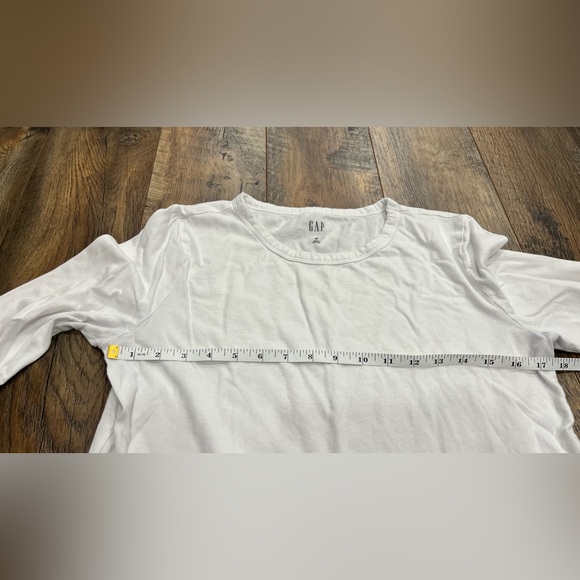 Gap Women’s Long Sleeved Peplum Short, Size Medium, White - Picture 5 of 7